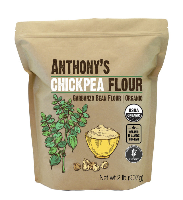 Chickpea Flour: Organic & Batch Tested Gluten Free