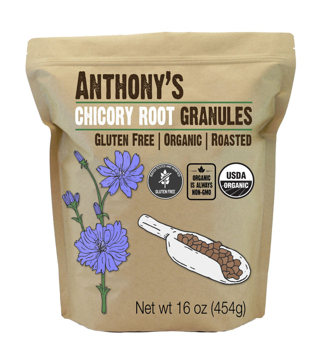 Chicory Root Granules: USDA Organic & Gluten Free