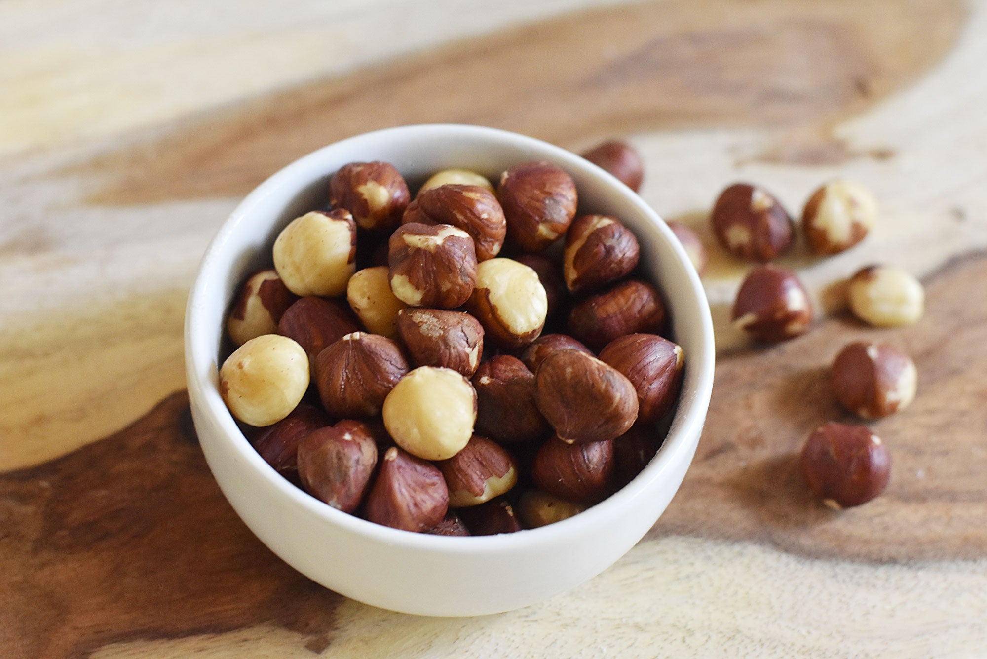 Raw Hazelnuts: Unsalted & Gluten Free