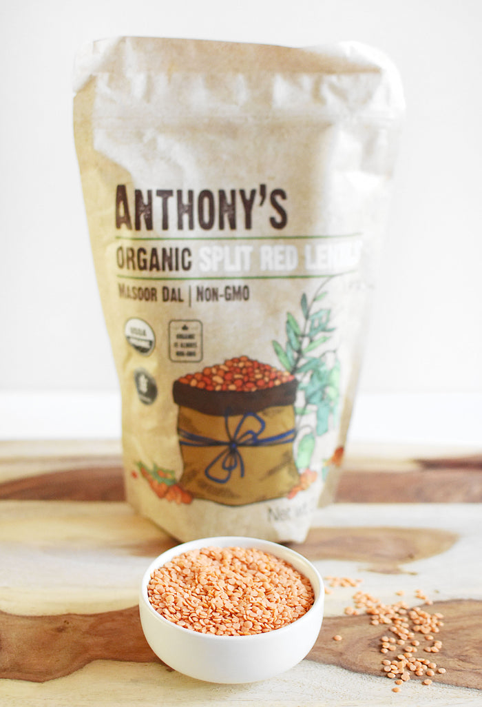 Organic Split Red Lentils
