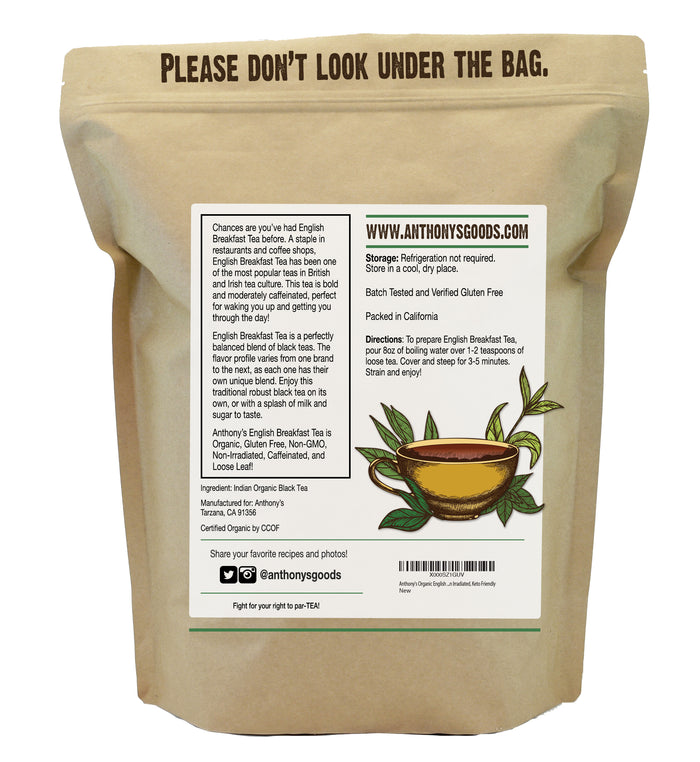 Organic English Breakfast Tea