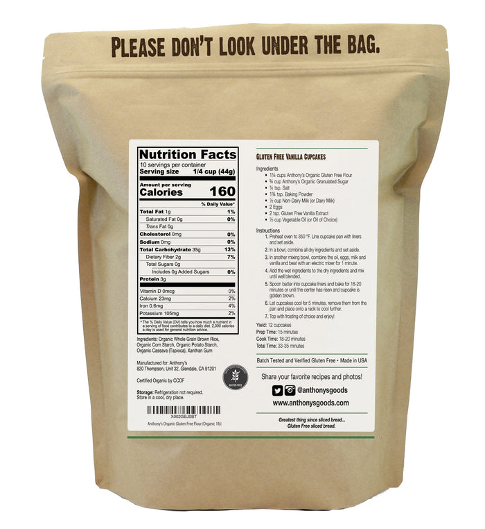 Organic Gluten Free Flour