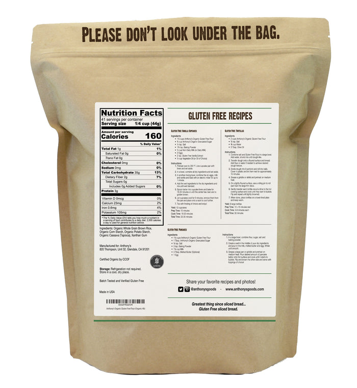 Organic Gluten Free Flour