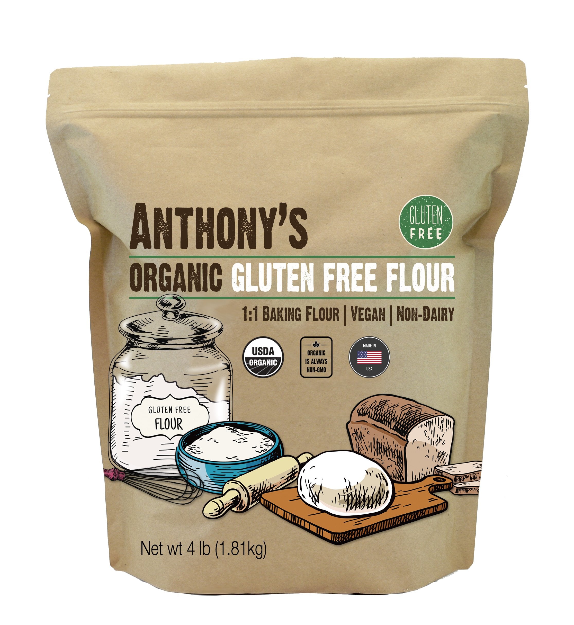 Gluten Free Flour: Organic & Non-GMO