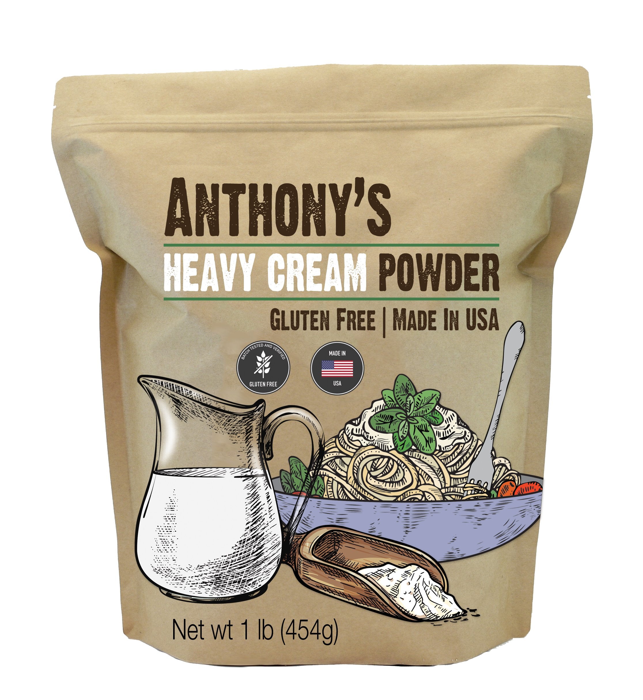 Organic Heavy Cream Powder (34oz, #10 Can) (2-Pack) — Health