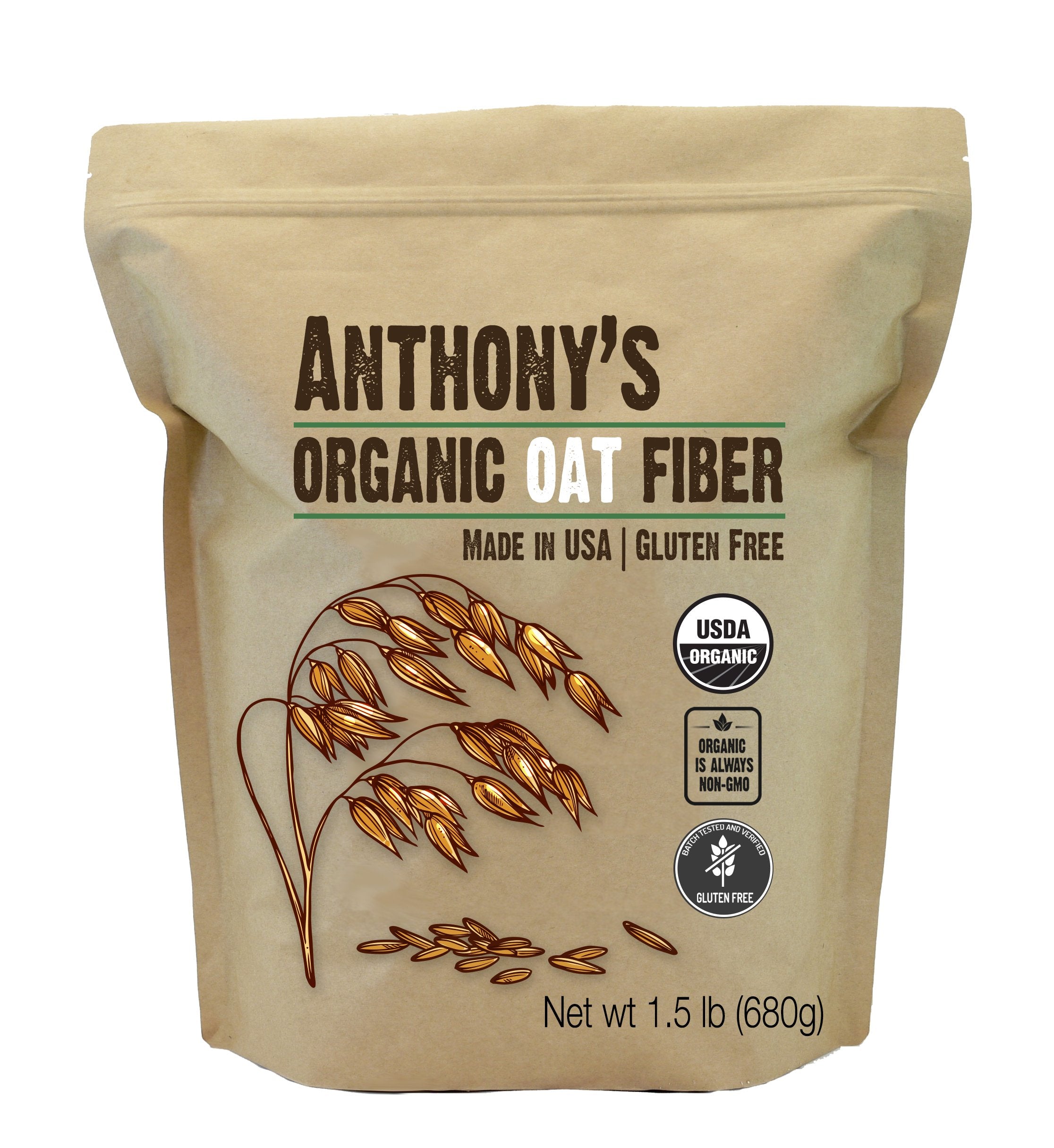 Organic Oat Fiber: Gluten Free & Non-GMO