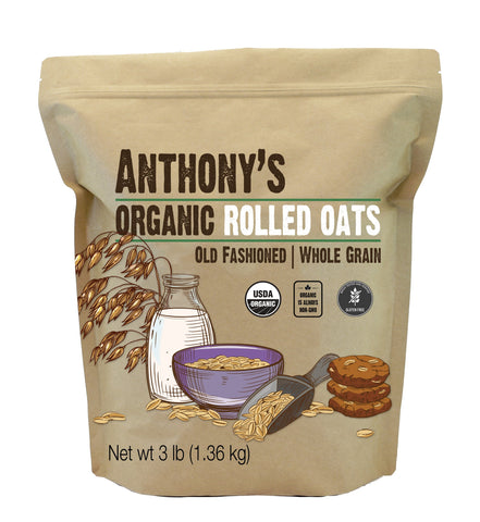 Old Fashioned Rolled Oats: Organic & Gluten Free