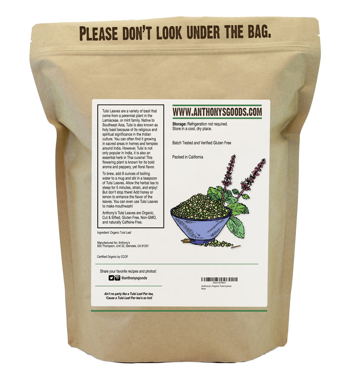 Organic Tulsi Leaves