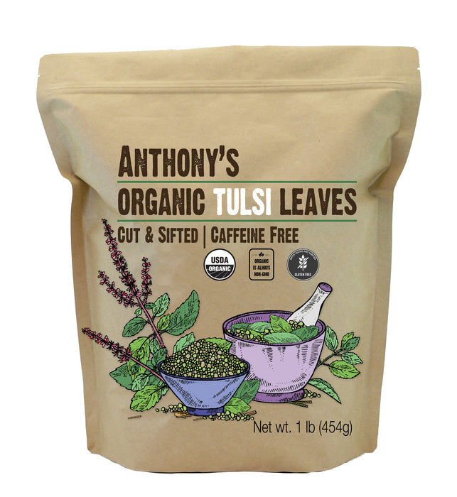 Tulsi Leaves: Organic & Loose Leaf Tea
