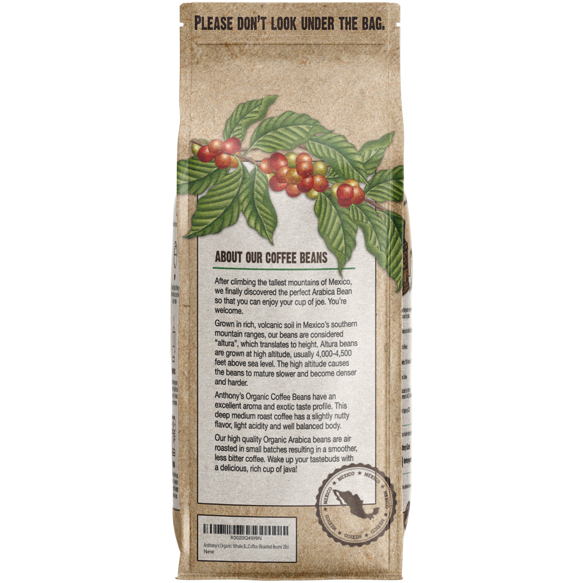 Organic Whole Coffee Beans