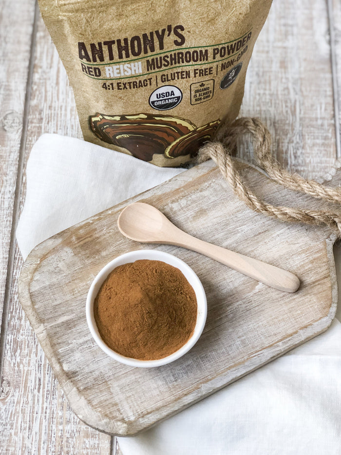Organic Red Reishi Mushroom Powder