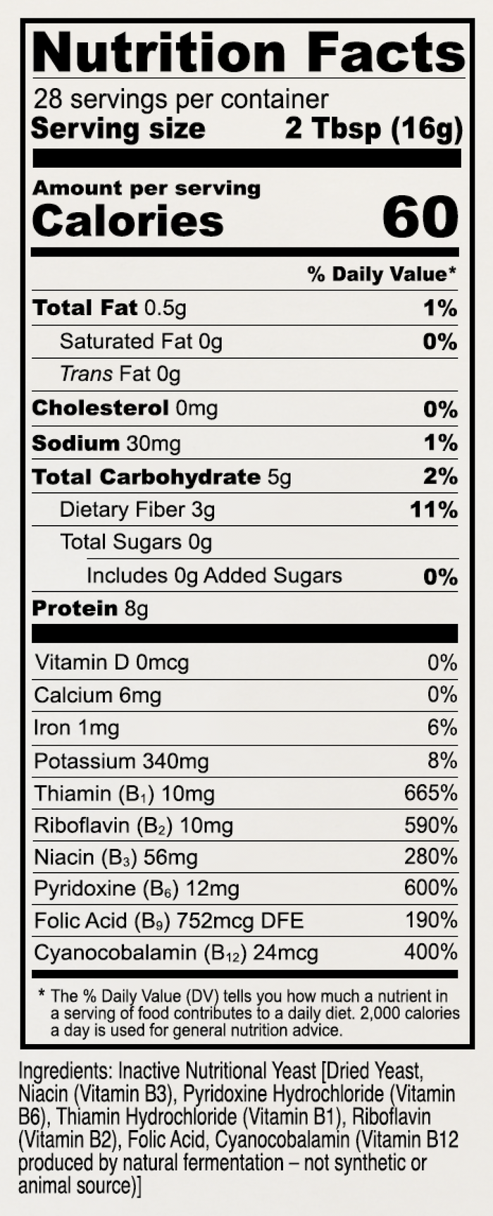 Nutritional Yeast Flakes