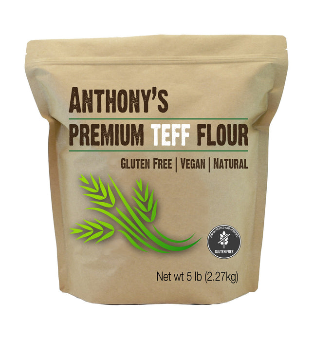 Brown Teff Flour: Batch Tested and Verified Gluten-Free