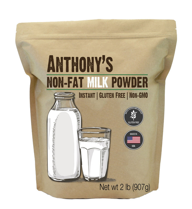 Non-Fat Milk Powder: Instant, Gluten Free & Non-GMO